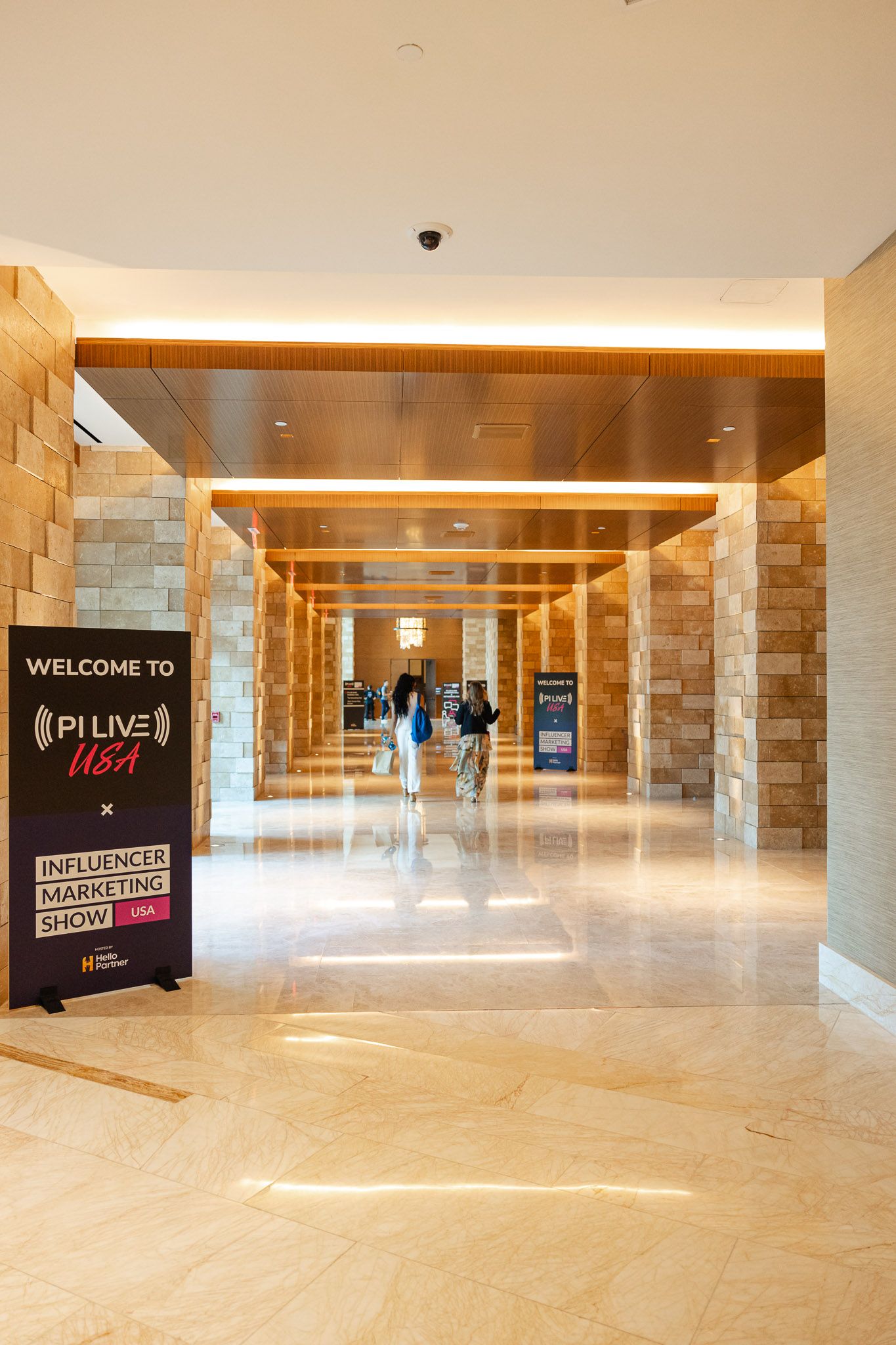 Entering the PI LIVE USA Influencer Marketing Show hosted at the Iconic Hard Rock Hotel and Casino in Hollywood, FL
