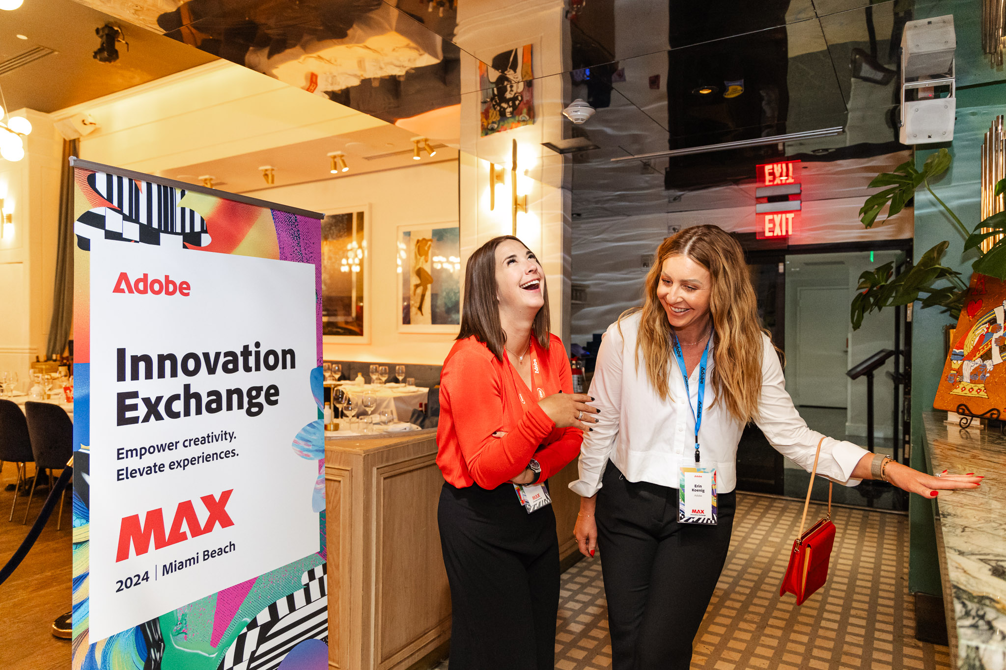 Corporate event coverage