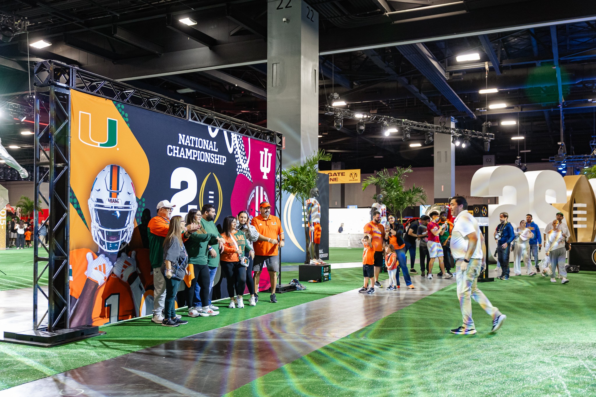 Experimental Marketing for College Football Playoff National Championship Miami Beach, FL