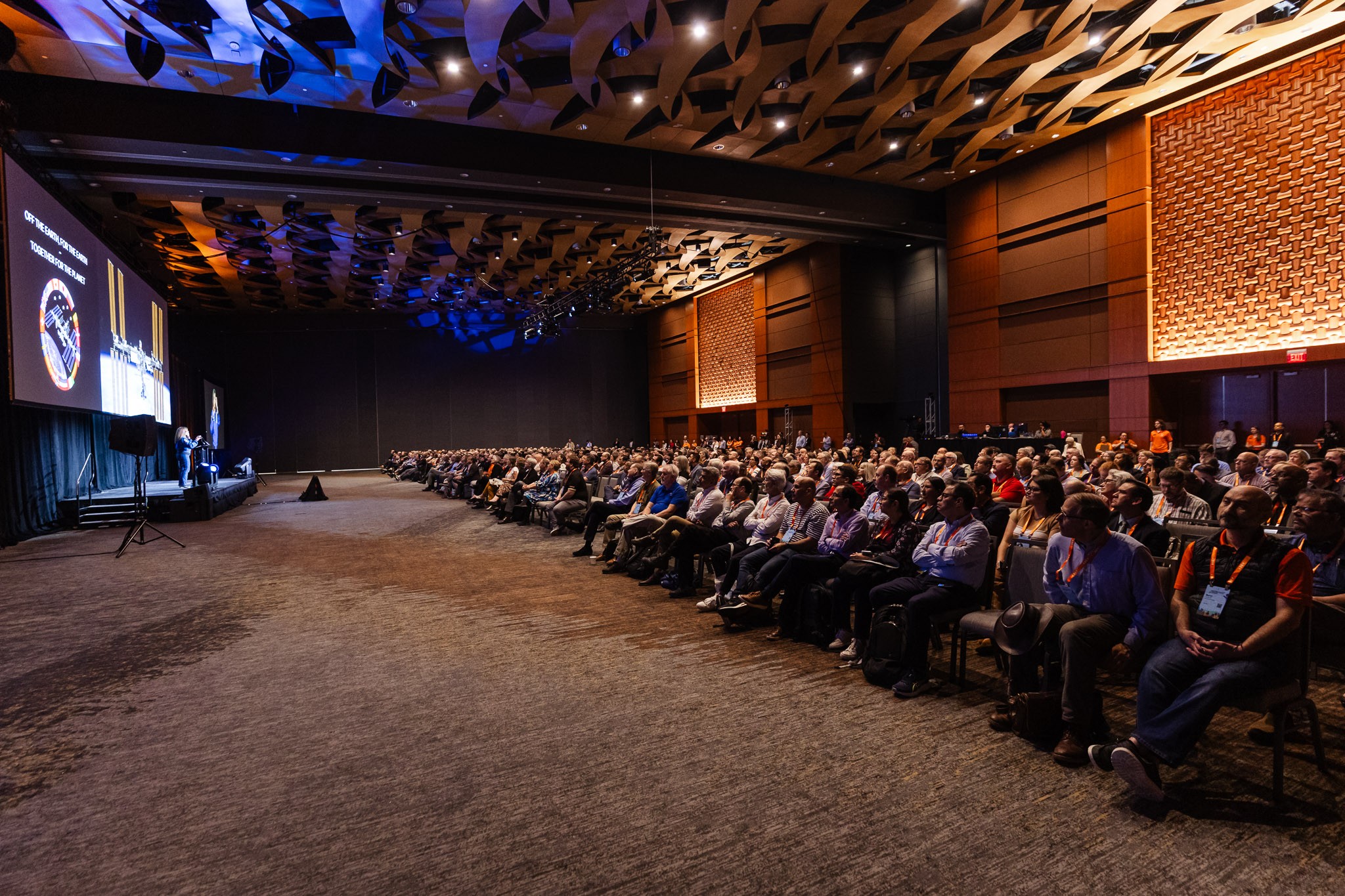 Conference side shot