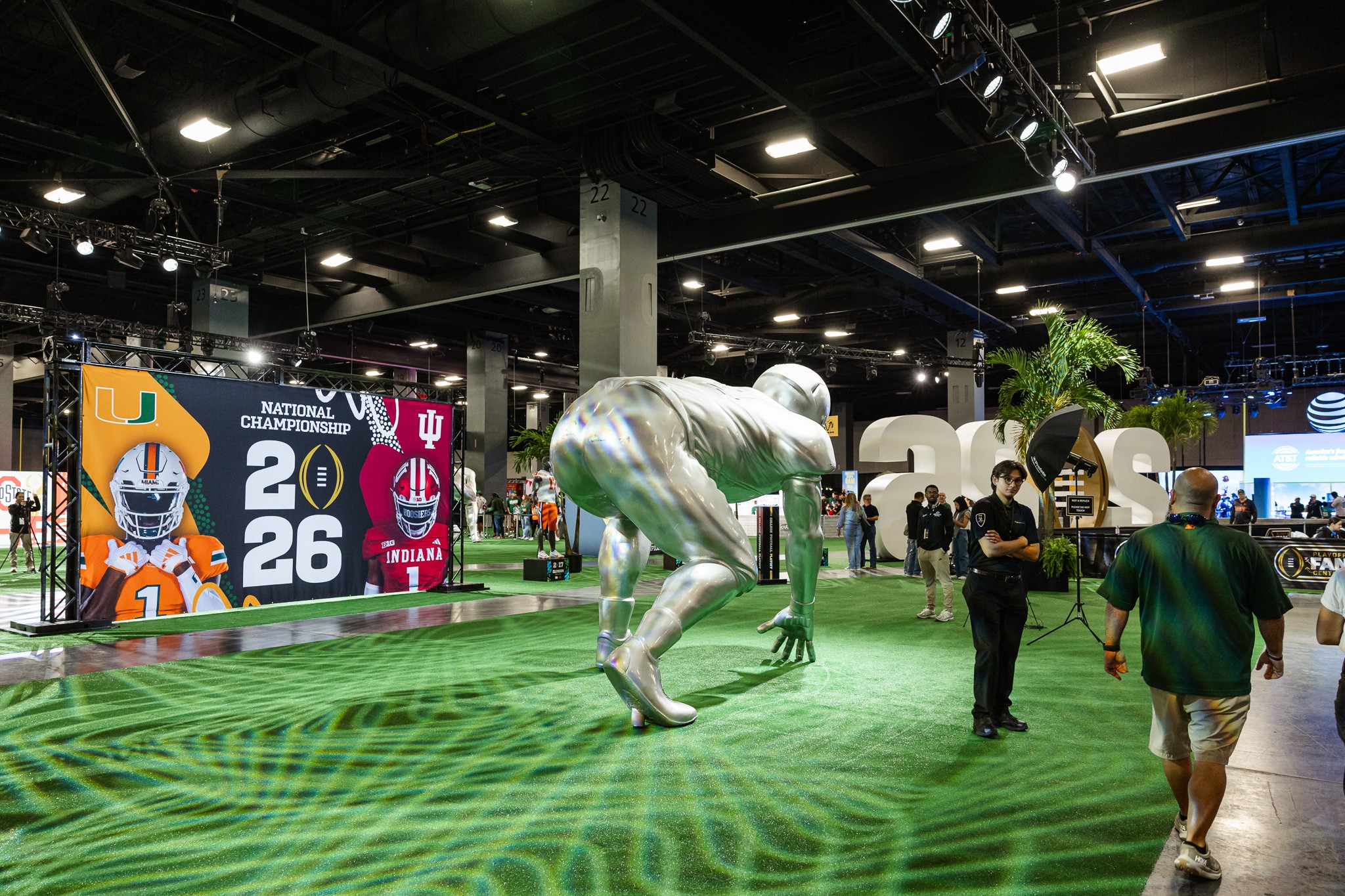 College Football Playoff Fan Central 2026 experience in Miami Beach