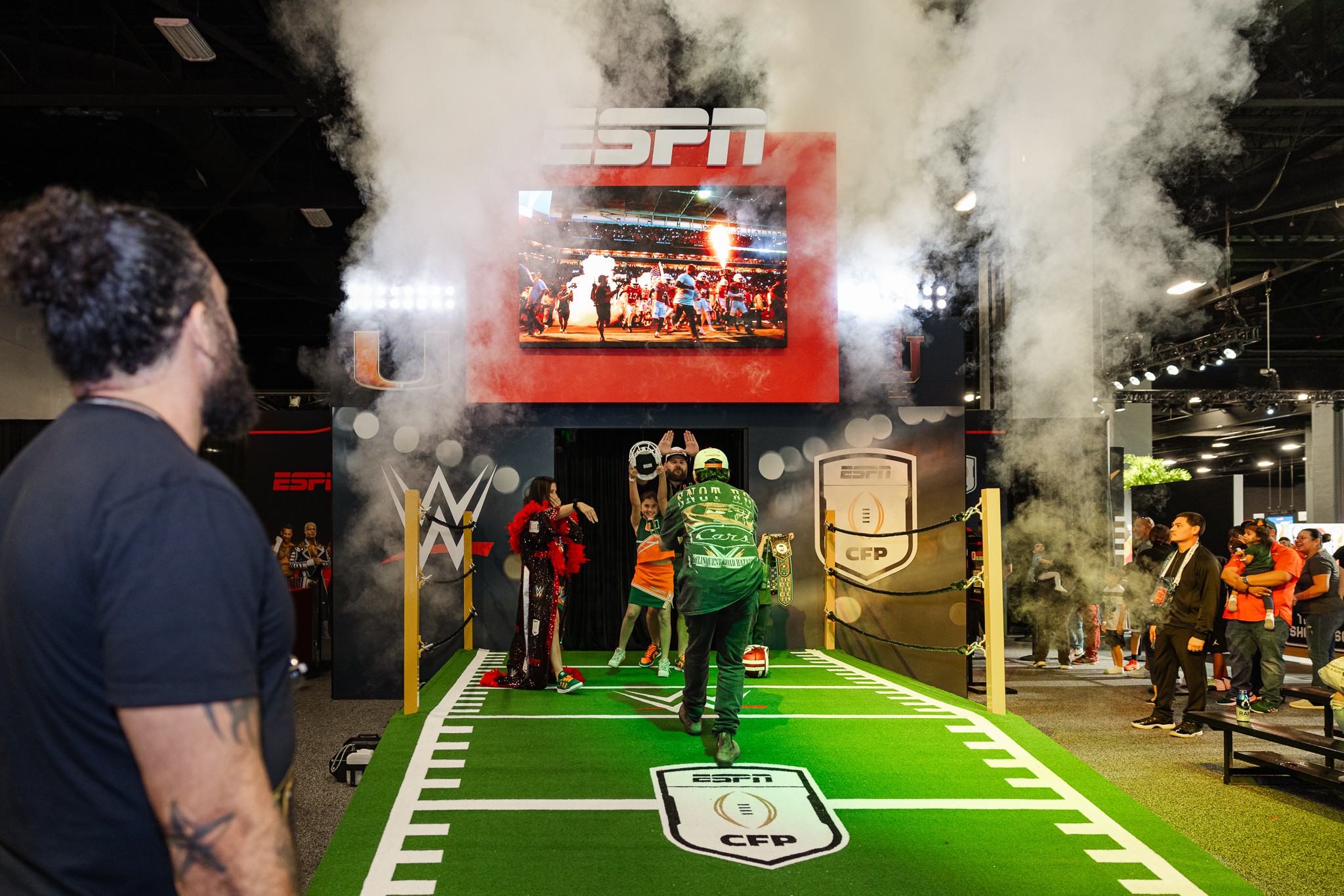 ESPN College Football Playoff fan activation at the Miami Beach Convention Center