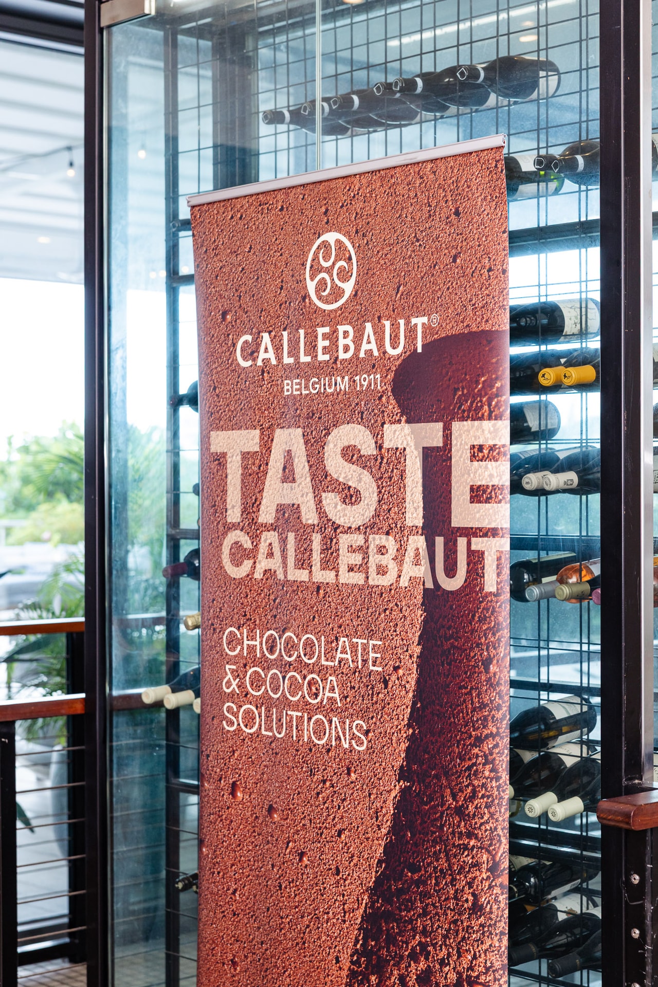 Callebaut Taste chocolate and cocoa solutions display at the Masters of Taste event in Miami